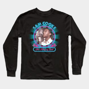 Sam Cooke The King Of Soul Long Sleeve T-Shirt